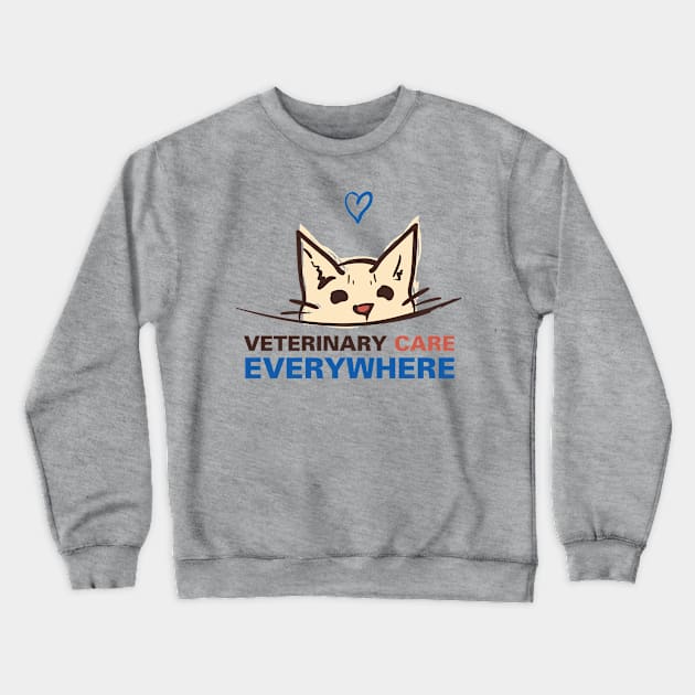 VCE for Cat Lovers Crewneck Sweatshirt by VCE_Treats